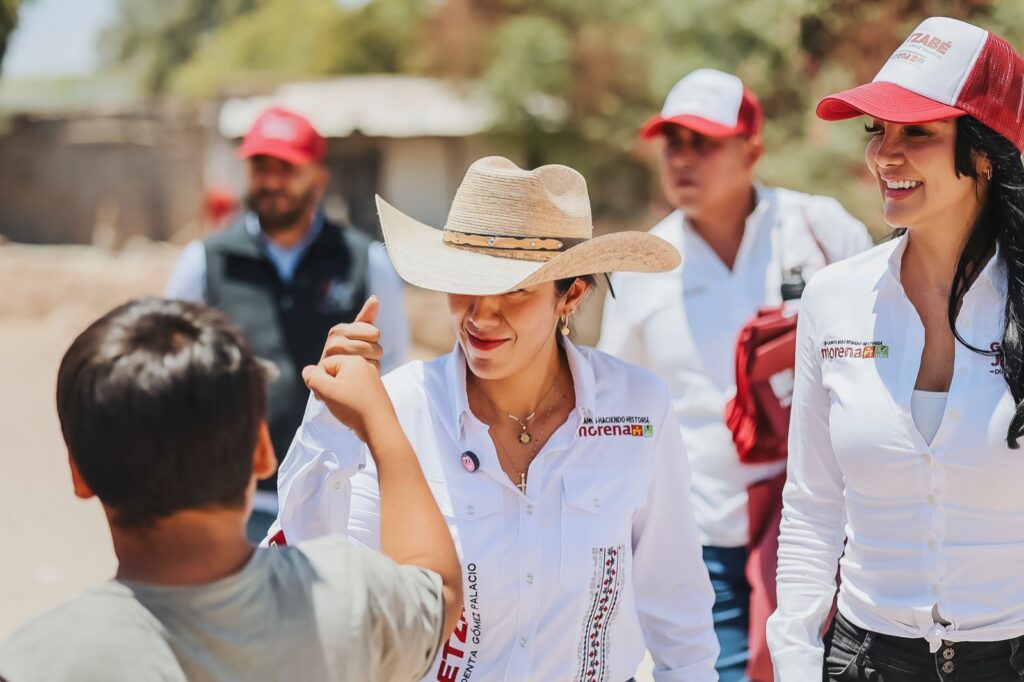 En diversos foros y ante distintos públicos, Betzabé Martínez insiste en un modelo de seguridad justo y honesto